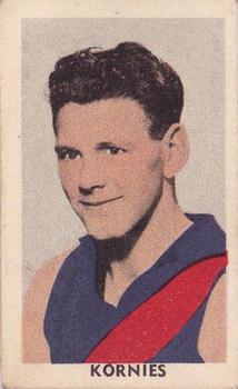 1948 Kornies Victorian Footballers #6 Jack Condon Front